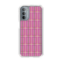 スリムプロテクションケース［ Tartan Check - Pink ］