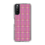 スリムプロテクションケース［ Tartan Check - Pink ］