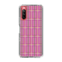 スリムプロテクションケース［ Tartan Check - Pink ］