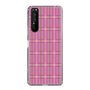 スリムプロテクションケース［ Tartan Check - Pink ］