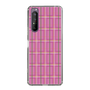 スリムプロテクションケース［ Tartan Check - Pink ］