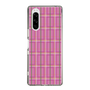 スリムプロテクションケース［ Tartan Check - Pink ］