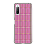 スリムプロテクションケース［ Tartan Check - Pink ］