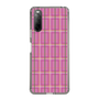 スリムプロテクションケース［ Tartan Check - Pink ］
