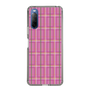 スリムプロテクションケース［ Tartan Check - Pink ］
