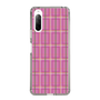 スリムプロテクションケース［ Tartan Check - Pink ］