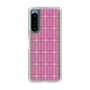 スリムプロテクションケース［ Tartan Check - Pink ］