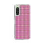 スリムプロテクションケース［ Tartan Check - Pink ］