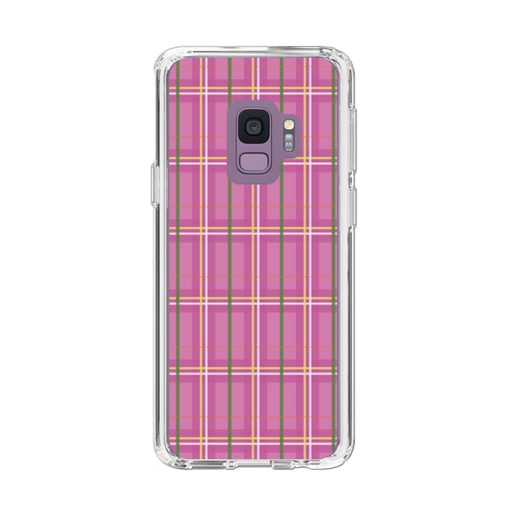 スリムプロテクションケース［ Tartan Check - Pink ］