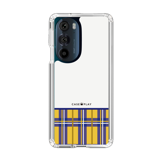 スリムプロテクションケース［ CASEPLAY Tartan Check ］