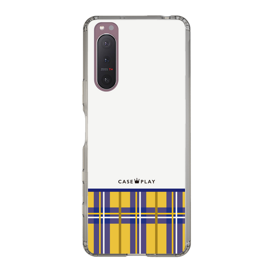 スリムプロテクションケース［ CASEPLAY Tartan Check ］