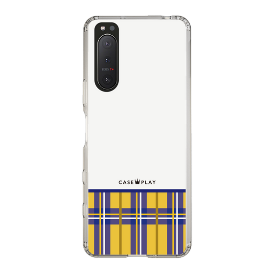 スリムプロテクションケース［ CASEPLAY Tartan Check ］