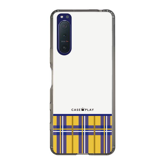 スリムプロテクションケース［ CASEPLAY Tartan Check ］