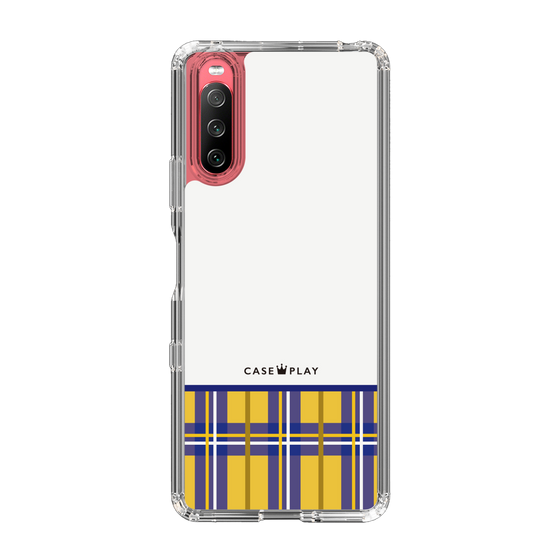 スリムプロテクションケース［ CASEPLAY Tartan Check ］