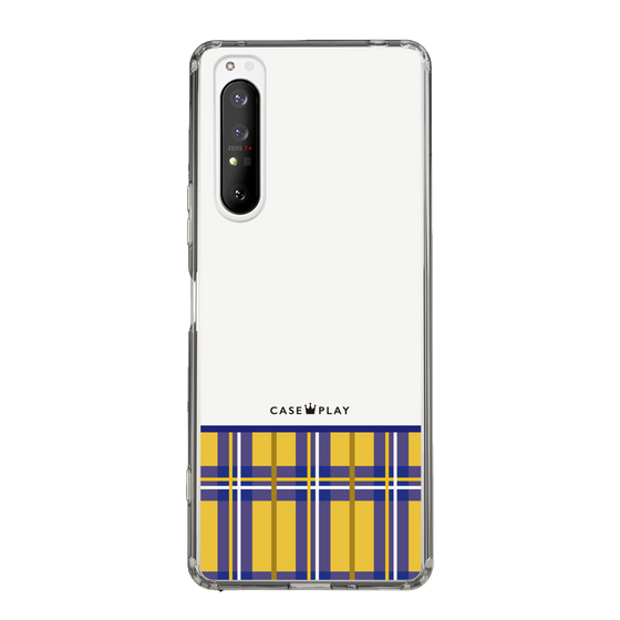 スリムプロテクションケース［ CASEPLAY Tartan Check ］
