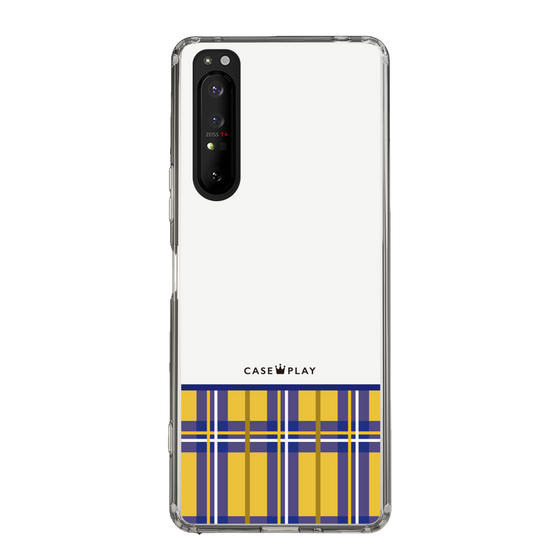スリムプロテクションケース［ CASEPLAY Tartan Check ］