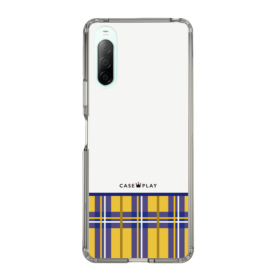 スリムプロテクションケース［ CASEPLAY Tartan Check ］
