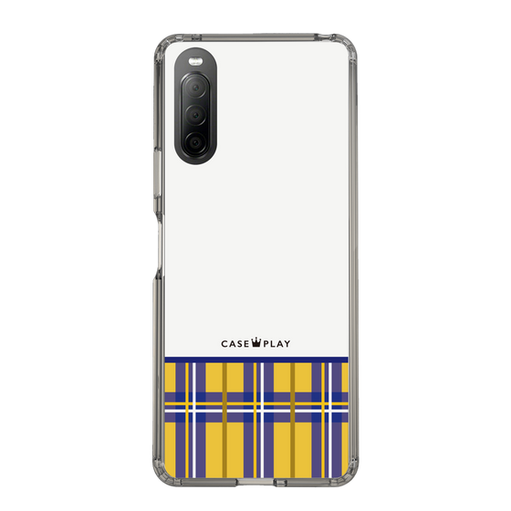スリムプロテクションケース［ CASEPLAY Tartan Check ］
