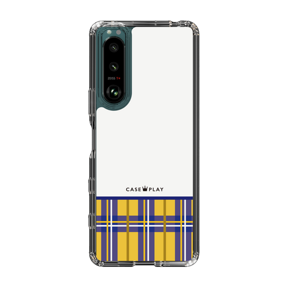 スリムプロテクションケース［ CASEPLAY Tartan Check ］