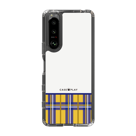 スリムプロテクションケース［ CASEPLAY Tartan Check ］