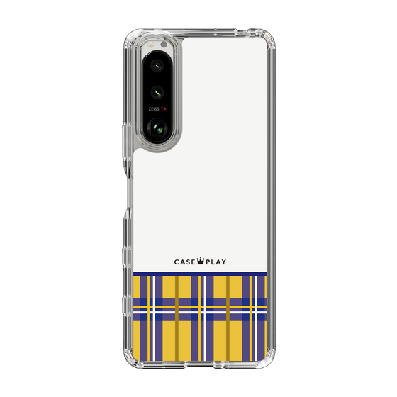 スリムプロテクションケース［ CASEPLAY Tartan Check ］