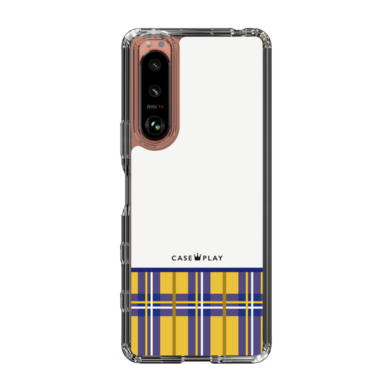 スリムプロテクションケース［ CASEPLAY Tartan Check ］