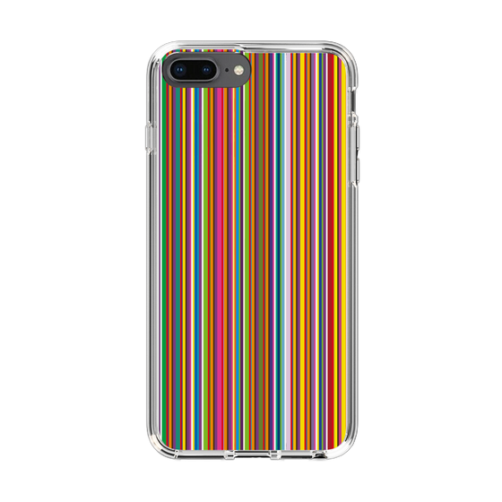 スリムプロテクションケース［ Colorful Stripe ］