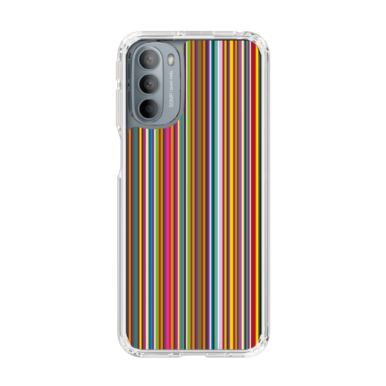 スリムプロテクションケース［ Colorful Stripe ］