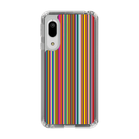 スリムプロテクションケース［ Colorful Stripe ］