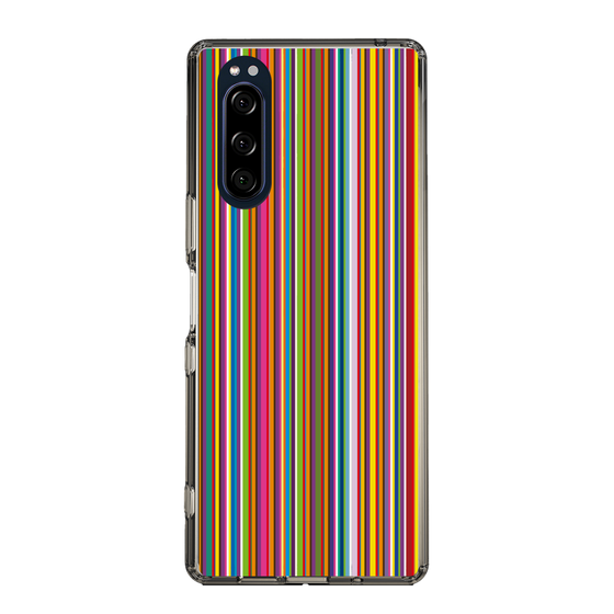 スリムプロテクションケース［ Colorful Stripe ］