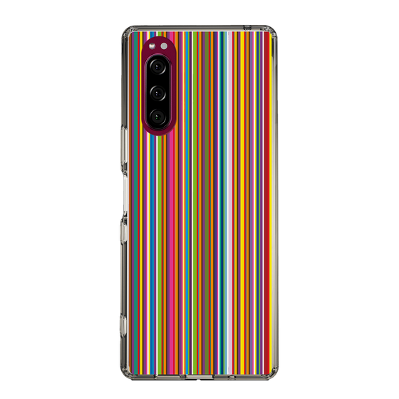スリムプロテクションケース［ Colorful Stripe ］