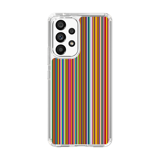 スリムプロテクションケース［ Colorful Stripe ］