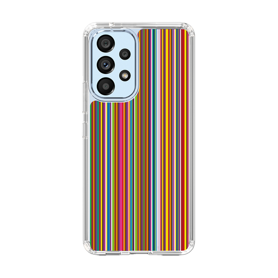 スリムプロテクションケース［ Colorful Stripe ］