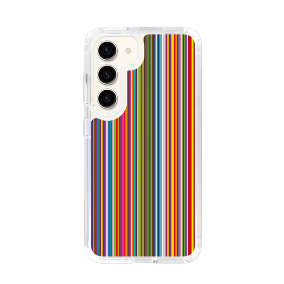 スリムプロテクションケース［ Colorful Stripe ］