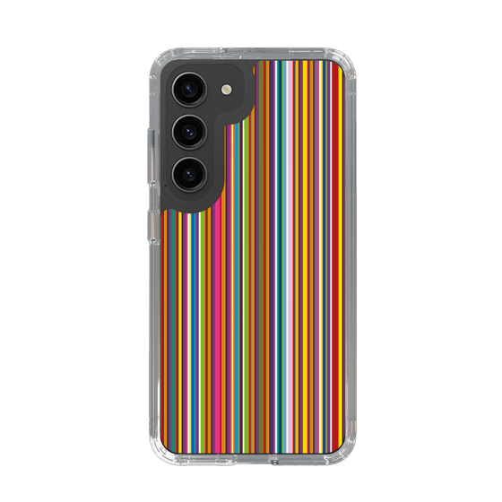 スリムプロテクションケース［ Colorful Stripe ］