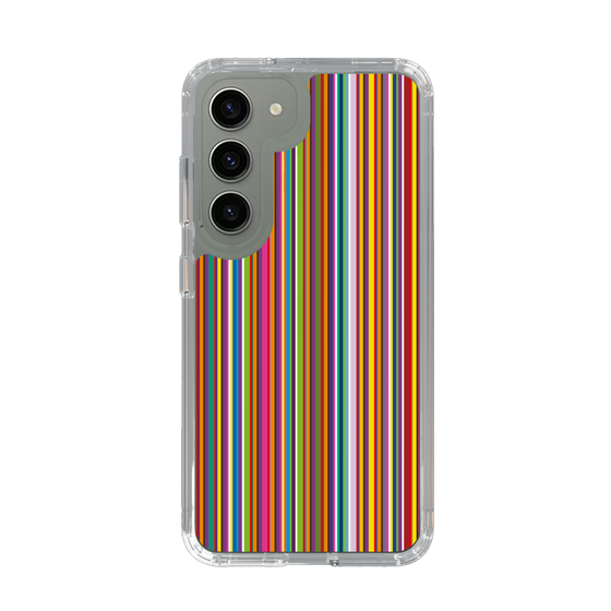 スリムプロテクションケース［ Colorful Stripe ］