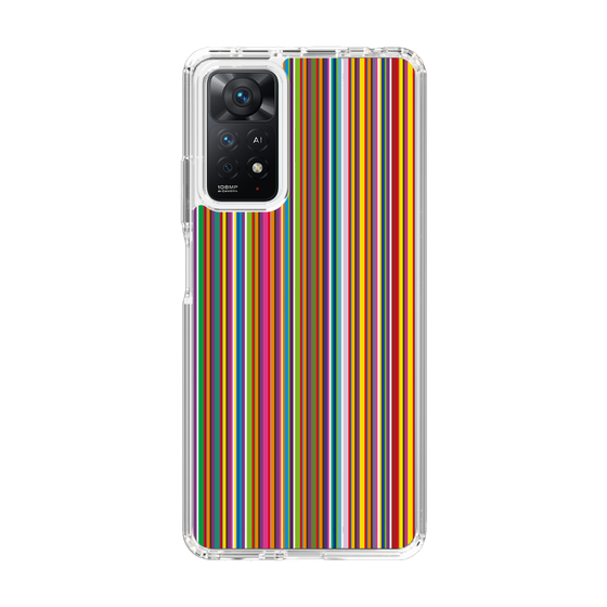 スリムプロテクションケース［ Colorful Stripe ］