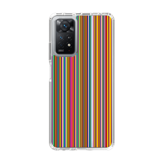 スリムプロテクションケース［ Colorful Stripe ］