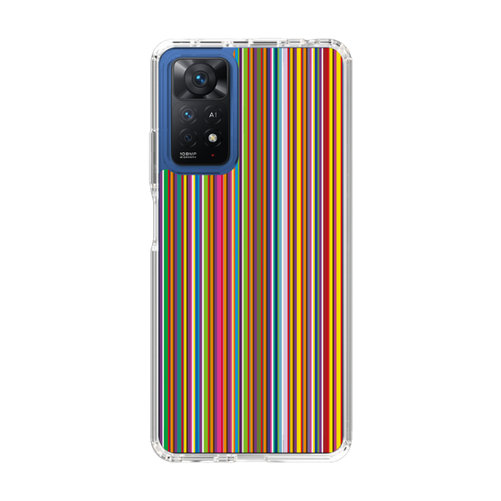 スリムプロテクションケース［ Colorful Stripe ］
