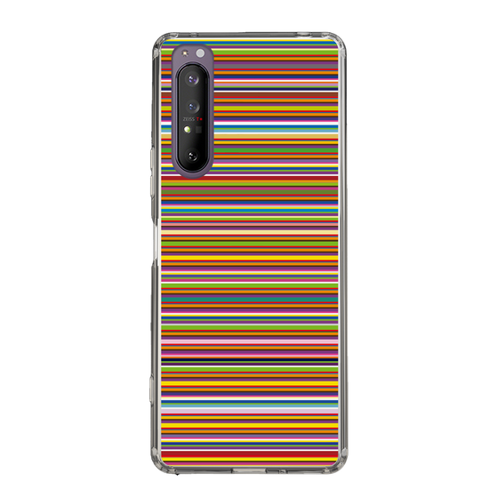 スリムプロテクションケース［ Colorful Boader ］
