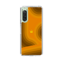 スリムプロテクションケース［ CASEPLAY Winding Pattern - Orange ］