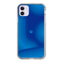 スリムプロテクションケース［ CASEPLAY Winding Pattern - Blue ］