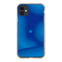 スリムプロテクションケース［ CASEPLAY Winding Pattern - Blue ］