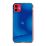 スリムプロテクションケース［ CASEPLAY Winding Pattern - Blue ］