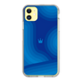 スリムプロテクションケース［ CASEPLAY Winding Pattern - Blue ］