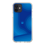 スリムプロテクションケース［ CASEPLAY Winding Pattern - Blue ］