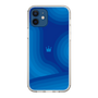 スリムプロテクションケース［ CASEPLAY Winding Pattern - Blue ］