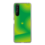 スリムプロテクションケース［ CASEPLAY Winding Pattern - Green ］
