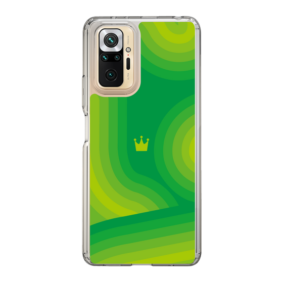 スリムプロテクションケース［ CASEPLAY Winding Pattern - Green ］