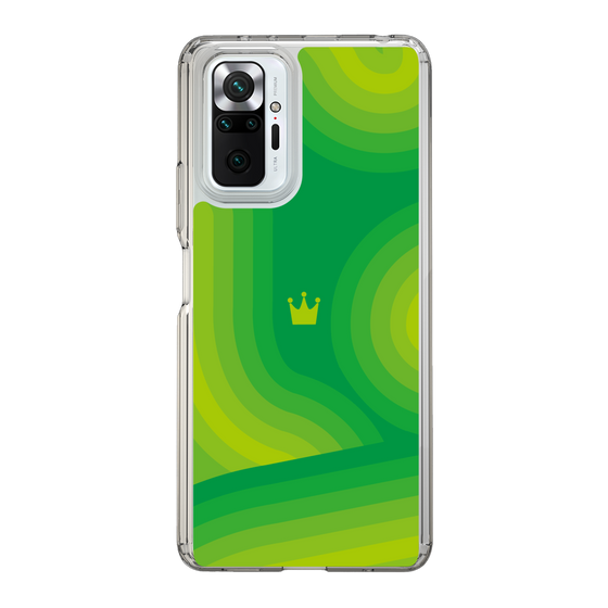 スリムプロテクションケース［ CASEPLAY Winding Pattern - Green ］